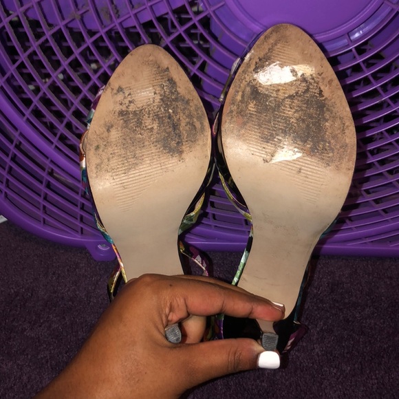 Steve Madden Haylow Floral Heels - Picture 4 of 4